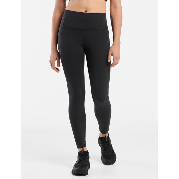 Arc'teryx Size 26W Black Essent High-Rise Utility 26" Leggings OS19-7 - Picture 1 of 9